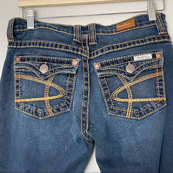 David Kahn Straight Leg Blue Denim Jeans Size 29 - Picture 6 of 16